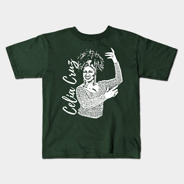 Celia Cruz - Azucar! Kids T-Shirt by verde